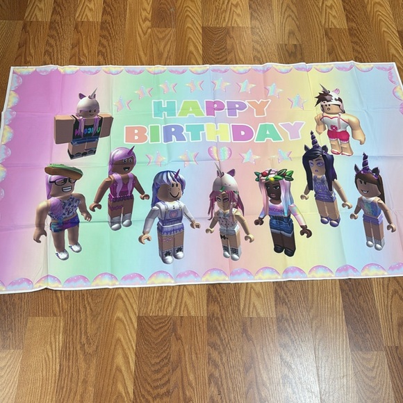 5x3ft happy birthday Minecraft girls banner
Used in good condition Ready - Picture 1 of 2